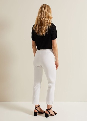 Phase Eight Miah Capris Trousers White Australia | AE5746108